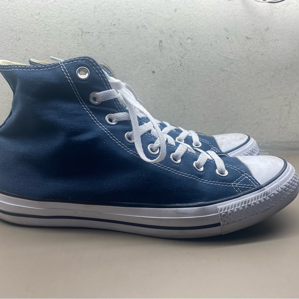 Unisex Converse All Star Chuck Taylor High Top Sneakers Navy M9622 Size Men 11.5